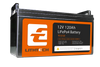Lithtech 12 V 120 Ah Solarbatteriepaket mit Deep Cycle BMS