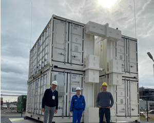 April 2016 in Michigan American-20mWh Container ESS-Projekt
